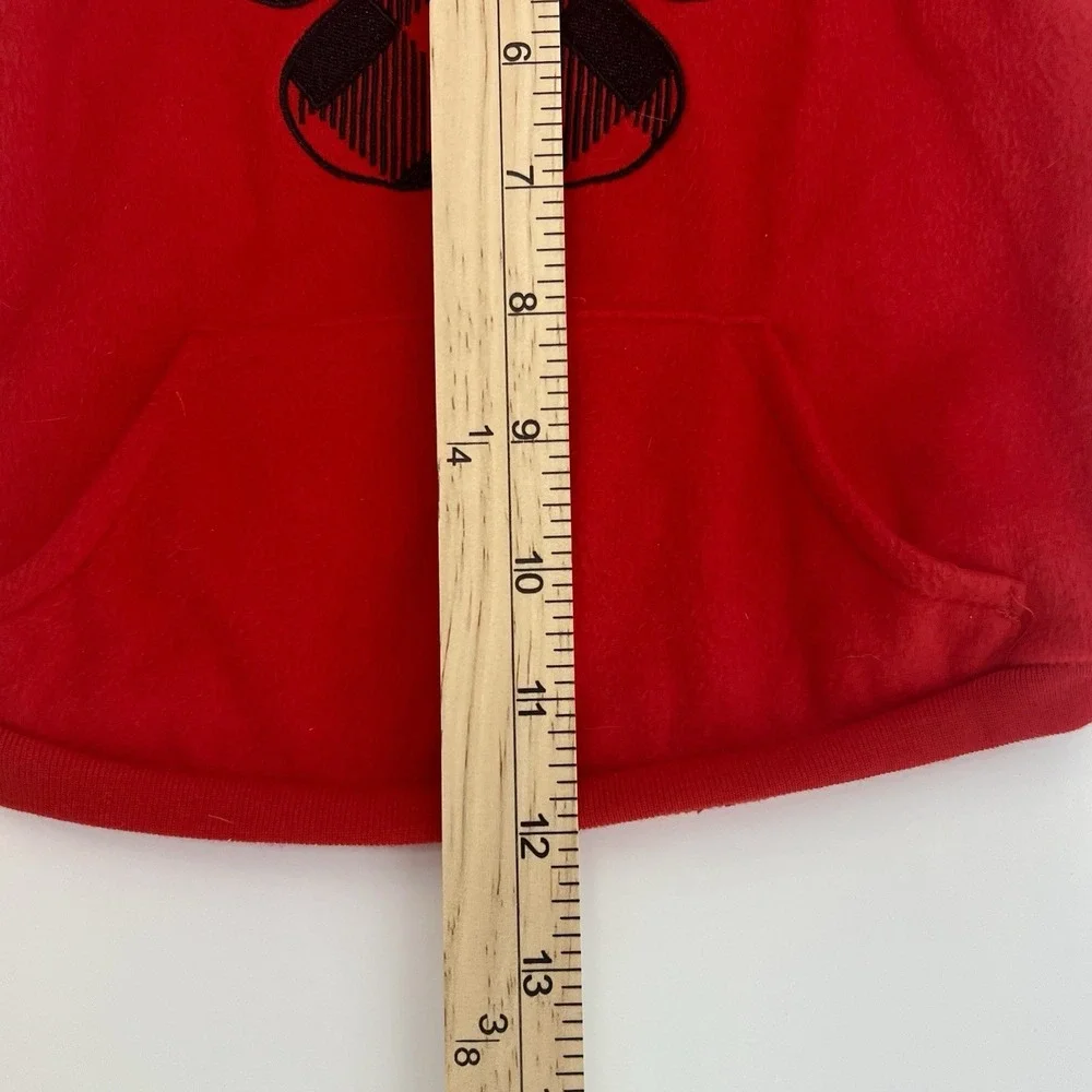 Dog Hoodies - Set Of‎ TWO - Red and Green - 100% Polyester - Size Small